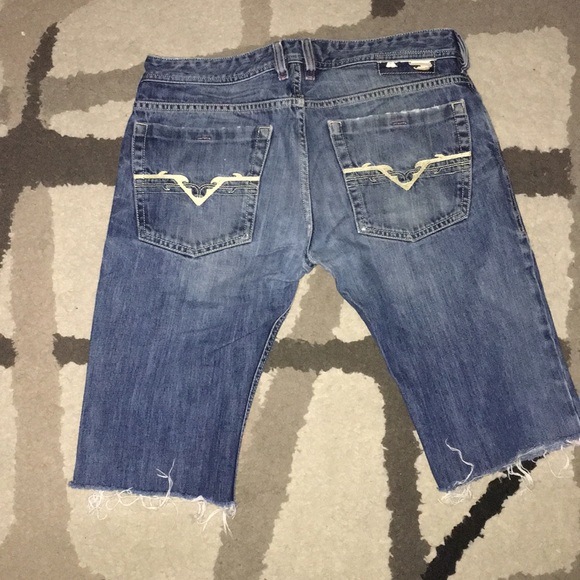 Vintage 2000s Diesel pink denim shorts